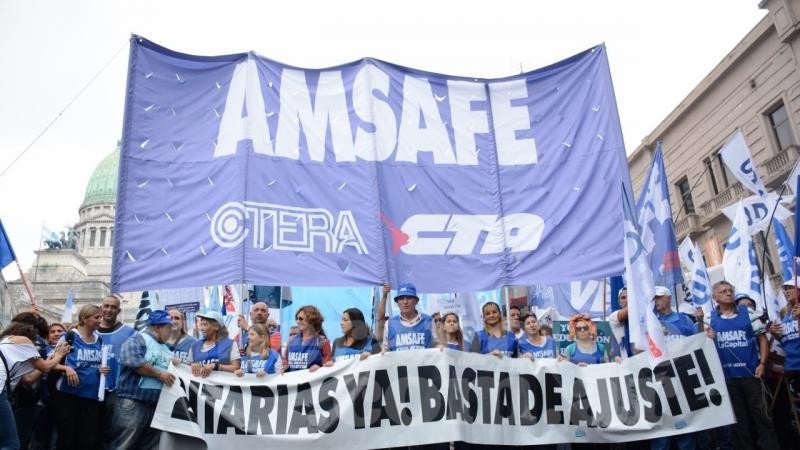 Amsafé rechazó la propuesta salarial y anunció un paro de 48 horas