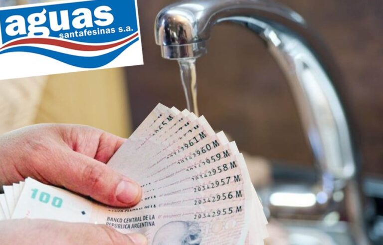¿Nuevo aumento en la tarifa de Aguas Santafesinas?